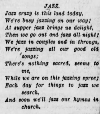 jazz 1919
